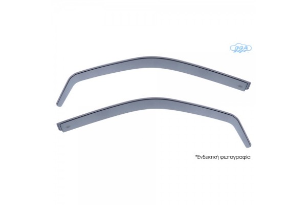 Ζευγαρι Μπροστινοι Ανεμοθραυστες Για Opel Adam 5D 2013+ Απο Ευκαμπτο Χυτο Ακρυλικο Γυαλι (CAST Acrylic GLASS) Dga - 2 ΤΕΜ.