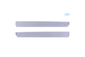 Ζευγαρι Πισω Ανεμοθραυστες Για Skoda Fabia 5D/SW 2021+ Απο Ευκαμπτο Χυτο Ακρυλικο Γυαλι Dga - 2 Τεμ