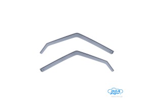 Ζευγαρι Μπροστινοι Ανεμοθραυστες Για Suzuki Vitara 3D 1989-1998 Απο Ευκαμπτο Χυτο Ακρυλικο Γυαλι (CAST Acrylic GLASS) Dga - 2 Τεμ