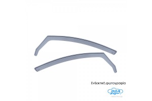 Ζευγαρι Μπροστινοι Ανεμοθραυστες Για Toyota Hiace LH20 4D 1977-1982 Απο Ευκαμπτο Χυτο Ακρυλικο Γυαλι (CAST Acrylic GLASS) Dga - 2 ΤΕΜ.