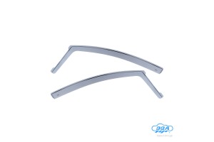 Ζευγαρι Μπροστινοι Ανεμοθραυστες Για Toyota Yaris Ii 5D 2005-2011 / Daihatsu Charade 5D 2011+ Απο Ευκαμπτο Χυτο Ακρυλικο ΓΥΑΛΙ(CAST Acrylic GLASS) Dga - 2 ΤΕΜ.