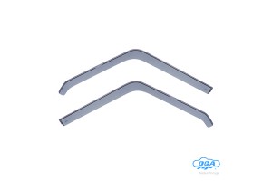 Ζευγαρι Μπροστινοι Ανεμοθραυστες Για Toyota Land Cruiser 3/5D 1984+ Απο Ευκαμπτο Χυτο Ακρυλικο Γυαλι (CAST Acrylic GLASS) Dga - 2 ΤΕΜ.