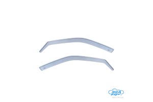 Ζευγαρι Μπροστινοι Ανεμοθραυστες Για Vw Polo 5D 1994-2002 Απο Ευκαμπτο Χυτο Ακρυλικο Γυαλι (CAST Acrylic GLASS) Dga - 2 ΤΕΜ.