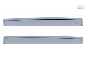 Ζευγαρι Πισω Ανεμοθραυστες Για Vw Golf 7 5D 2013+ Απο Ευκαμπτο Χυτο Ακρυλικο Γυαλι Dga - 2 ΤΕΜ.