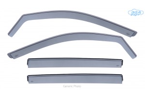 Σετ Ανεμοθραυστες Για Hyundai Tucson 5D 2021+ Απο Ευκαμπτο Χυτο Ακρυλικο Γυαλι (CAST Acrylic GLASS) Dga - 4 ΤΕΜ.