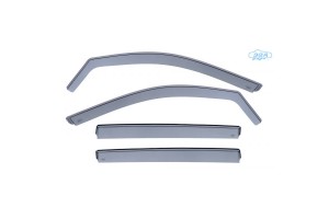 Σετ Ανεμοθραυστες Για Vw T-CROSS 5D 2019+ Απο Ευκαμπτο Χυτο Ακρυλικο ΓΥΑΛΙ(CAST Acrylic GLASS) Dga - 4 ΤΕΜ.