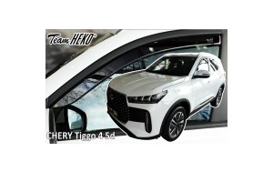 Heko - Ανεμοθραύστες Για Chery Tiggo 4 2024 > 5πορτο / Suv Ζευγάρι Αυτοκινήτου Από Εύκαμπτο Φιμέ Πλαστικό - 2 τεμ. (ΑΝΕΜ.25412)