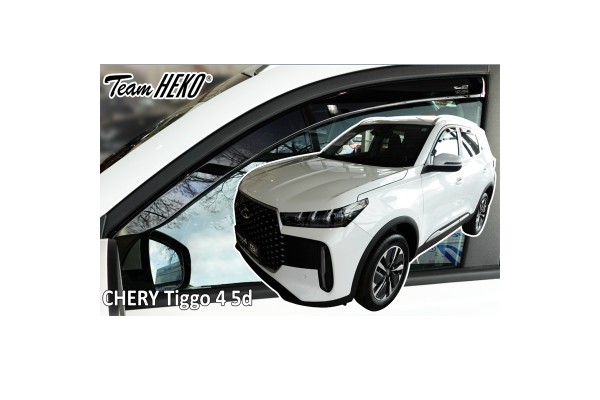 Heko - Ανεμοθραύστες Για Chery Tiggo 4 2024 > 5πορτο / Suv Ζευγάρι Αυτοκινήτου Από Εύκαμπτο Φιμέ Πλαστικό - 2 τεμ. (ΑΝΕΜ.25412)