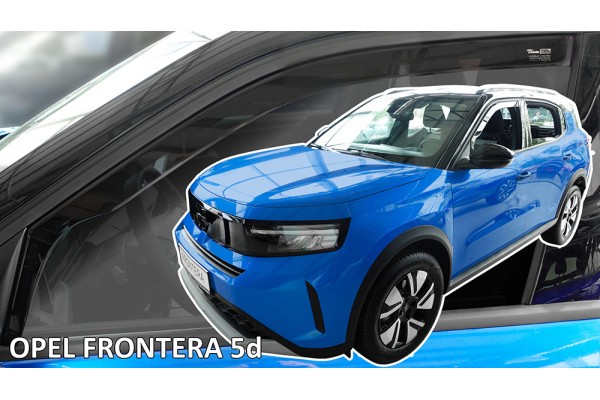 Heko - Ανεμοθραύστες Για Opel Frontera 2024 > 5πορτο / Suv Ζευγάρι Αυτοκινήτου Από Εύκαμπτο Φιμέ Πλαστικό - 2 τεμ. (ΑΝΕΜ.25412)