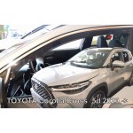 Toyota Corolla Cross 5D 2020+ΖΕΥΓΑΡΙ Ανεμοθραυστες Απο Ευκαμπτο Φιμε Πλαστικο Heko - 2 ΤΕΜ.
