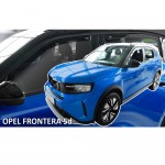 Heko - Ανεμοθραύστες Για Opel Frontera 2024 > 5πορτο / Suv Σετ Αυτοκινήτου Από Εύκαμπτο Φιμέ Πλαστικό - 4 τεμ. (ΑΝΕΜ.SET25413)