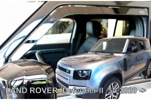 Land Rover Defender 5D 2020+ Ζευγαρι Ανεμοθραυστες Απο Ευκαμπτο Φιμε Πλαστικο Heko - 2 ΤΕΜ.