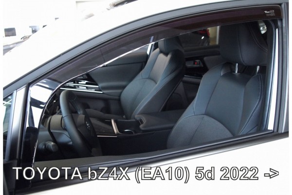 Toyota BZ4X (EA10) 5D 2022+ - Ζευγαρι Ανεμοθραυστες Αυτοκινητου Απο Ευκαμπτο Φιμε Πλαστικο Heko -2 ΤΕΜ.