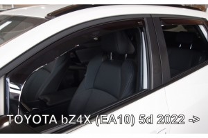 Toyota BZ4X (EA10) 5D 2022+ Ανεμοθραυστες Σετ Αυτοκινητου Απο Ευκαμπτο Φιμε Πλαστικο Heko - 4 ΤΕΜ.