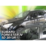 Subaru Forester Iv 5D 2013-2018 Ζευγαρι Ανεμοθραυστες Απο Ευκαμπτο Φιμε Πλαστικο Heko - 2 ΤΕΜ.