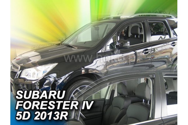 Subaru Forester Iv 5D 2013-2018 Ζευγαρι Ανεμοθραυστες Απο Ευκαμπτο Φιμε Πλαστικο Heko - 2 ΤΕΜ.