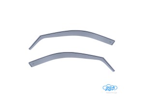 Dga - Ανεμοθραύστες Εμπρός Τύπου Φιμέ Για Chevrolet / Daewoo Lanos 1997-2003 4πορτο / 5πορτο Υλικό Πλαστικό - 2 τεμ. (ANEM.DGA06504)