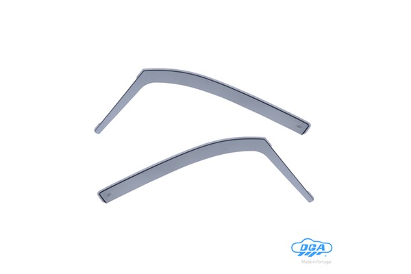 Dga - Ανεμοθραύστες Εμπρός Τύπου Φιμέ Για Chevrolet / Daewoo Matiz / Zitto 1998-2005 5πορτο Υλικό Πλαστικό - 2 τεμ. (ANEM.DGA06507)