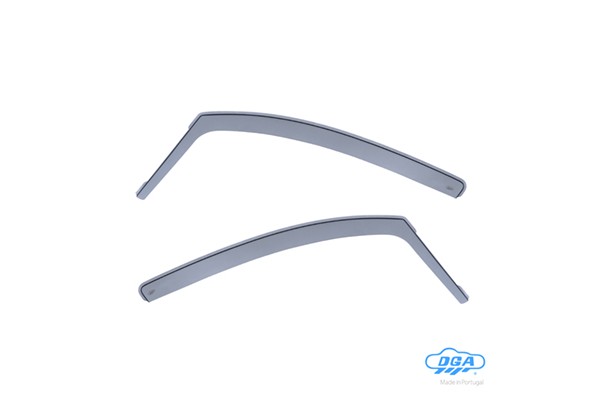 Dga - Ανεμοθραύστες Εμπρός Τύπου Φιμέ Για Chevrolet / Daewoo Matiz (M200) 2005-2010 5πορτο Υλικό Πλαστικό - 2 τεμ. (ANEM.DGA06511)