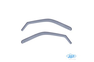 Dga - Ανεμοθραύστες Εμπρός Τύπου Φιμέ Για Ford Fiesta 1988-1995 5πορτο Υλικό Πλαστικό - 2 τεμ. (ANEM.DGA08007)