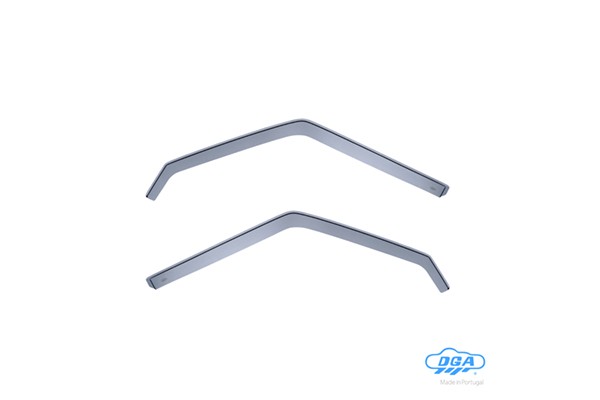 Dga - Ανεμοθραύστες Εμπρός Παραθύρων Τύπου Φιμέ Για Hyundai Grace / H100 / Porter 1993-1997 3πορτο / 4πορτο / 5πορτο Υλικό Plexiglass - 2 τεμ. (DGA09004)