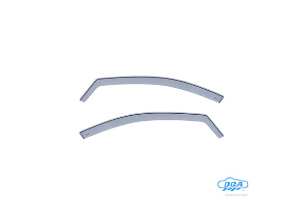 Dga - Ανεμοθραύστες Εμπρός Παραθύρων Τύπου Φιμέ Για Hyundai ix35 (LM) 2010-2015 5πορτο Υλικό Plexiglass - 2 τεμ. (DGA09029)