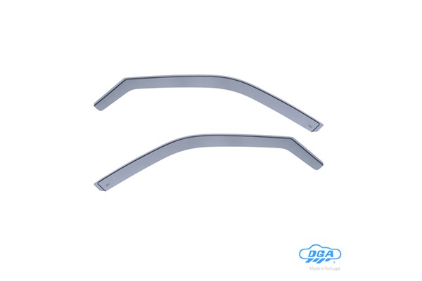 Dga - Ανεμοθραύστες Εμπρός Παραθύρων Τύπου Φιμέ Για Honda Civic (EJ/EK) 1996-2001 4πορτο Υλικό Plexiglass - 2 τεμ. (DGA10008)