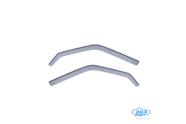 Dga - Ανεμοθραύστες Εμπρός Παραθύρων Τύπου Φιμέ Για Mercedes Benz E-Class (W124) 1985-1995 4πορτο / 5πορτο Υλικό Plexiglass - 2 τεμ. (DGA15002)