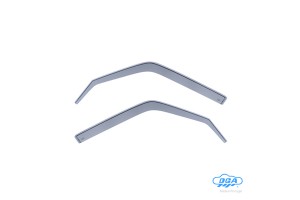 Dga - Ανεμοθραύστες Εμπρός Παραθύρων Τύπου Φιμέ Για Nissan Patrol (Y61) 1997-2009 3πορτο / 5πορτο Υλικό Plexiglass - 2 τεμ. (DGA17018)