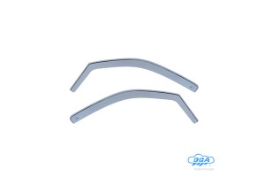 Dga - Ανεμοθραύστες Εμπρός Παραθύρων Τύπου Φιμέ Για Nissan Pathfinder (R51) / Navara (D40) 2005-2015 4πορτο / 5πορτο Υλικό Plexiglass - 2 τεμ. (DGA17029)