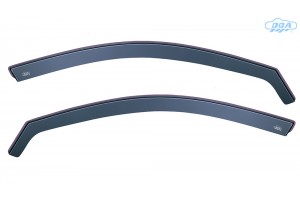 Dga - Ανεμοθραύστες Εμπρός Παραθύρων Τύπου Φιμέ Για Skoda Elroq 2025> / Enyaq (NY) 2021> 5πορτο Υλικό Plexiglass - 2 τεμ. (DGA22123)