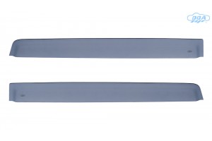 Dga - Ανεμοθραύστες Πίσω Παραθύρων Τύπου Φιμέ Για Toyota Corolla Sedan (E210) 2018> 4πορτο Υλικό Plexiglass - 2 τεμ. (DGA23098R)