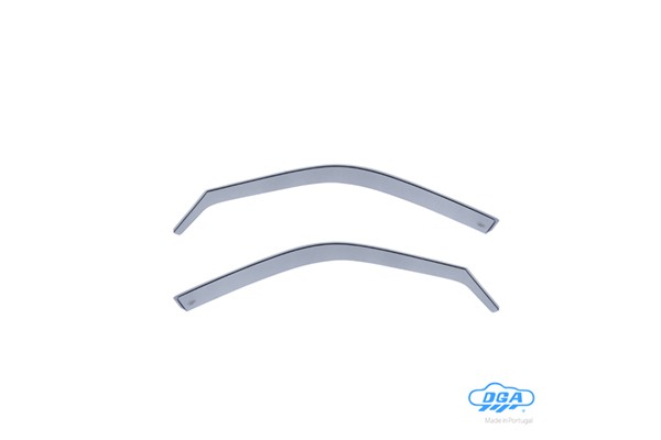 Dga - Ανεμοθραύστες Εμπρός Παραθύρων Τύπου Φιμέ Για Vw Passat (B3/B4) 1988-1996 4πορτο/5πορτο Υλικό Plexiglass - 2 τεμ. (DGA24005)