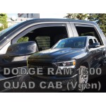 Dodge Ram 1500 4D 2019+ (QUAD CAB) 1,5 Καμπινα Σετ Ανεμοθραυστες Αυτοκινητου Απο Ευκαμπτο Φιμε Πλαστικο Heko - 4 ΤΕΜ.