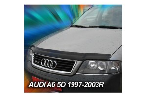 Heko - Ανεμοθραύστης Καπό Για Audi A6 (C5) 1997 > 2003 Υλικό Acrylic Χρώμα Φιμέ - 1 τεμ. (ΑΝΕΜ.F.02116)