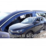 Ανεμοθραυστες Για Vw Tiguan 5D 2022+ Σετ Αυτοκινητου Απο Ευκαμπτο Φιμε Πλαστικο Heko - 4 ΤΕΜ.