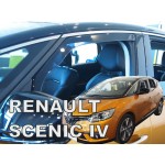 Ανεμοθραυστες Για Renault Scenic 5D 2017+ / Grand Scenic 5D 2017+ΖΕΥΓΑΡΙ Απο Ευκαμπτο Φιμε Πλαστικο Heko - 2 ΤΕΜ.