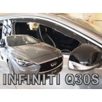 Infinity Q30S 5D 2015-2019 Ζευγαρι Ανεμοθραυστες Αυτοκινητου Απο Ευκαμπτο Φιμε Πλαστικο Heko - 2 ΤΕΜ.