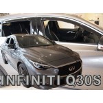 Infinity Q30S 5D 2015-2019 Σετ Ανεμοθραυστες Αυτοκινητου Απο Ευκαμπτο Φιμε Πλαστικο Heko - 4 ΤΕΜ.