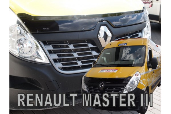 Heko - Ανεμοθραύστης Καπό Για Renault Master 2014 > Υλικό Acrylic Χρώμα Φιμέ - 1 τεμ. (ΑΝΕΜ.F.02153)