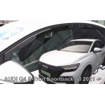 Audi Q4 E-TRON Sportback 5D 2021+ΣΕΤ Ανεμοθραυστες Αυτοκινητου Απο Ευκαμπτο Φιμε Πλαστικο Heko - 4 ΤΕΜ.