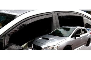 Kia E-SOUL 5D 2019+ /SUBARU Wrx 4D 2014+-ΣΕΤ Ανεμοθραυστες Αυτοκινητου Απο Ευκαμπτο Φιμε Πλαστικο Heko - 4 ΤΕΜ.