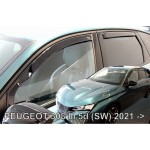 Peugeot 308 5D Sw 2021+ Σετ Ανεμοθραυστες Αυτοκινητου Απο Ευκαμπτο Φιμε Πλαστικο Heko - 4 ΤΕΜ.