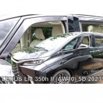 Ανεμοθραυστες Για Lexus Lm 350H (AW10) 5D 2023+ Σετ Αυτοκινητου Απο Ευκαμπτο Φιμε Πλαστικο Heko - 4 ΤΕΜ.