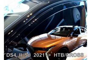 Ds 4 5D 2021+ /DS 4 Cross 5D 2021+ΣΕΤ Ανεμοθραυστες Αυτοκινητου Απο Ευκαμπτο Φιμε Πλαστικο Heko - 4 ΤΕΜ.