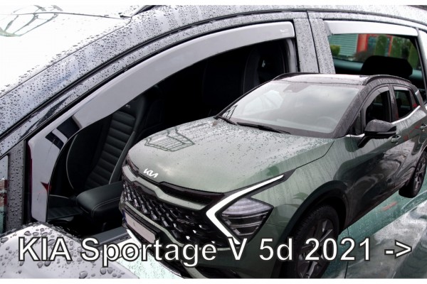 Kia Sportage 5D 2021+ΣΕΤ Ανεμοθραυστες Αυτοκινητου Απο Ευκαμπτο Φιμε Πλαστικο Heko - 4 ΤΕΜ.