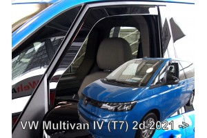 Vw Multivan T7 2D 2021+ Ζευγαρι Ανεμοθραυστες Απο Ευκαμπτο Φιμε Πλαστικο Heko - 2 ΤΕΜ.