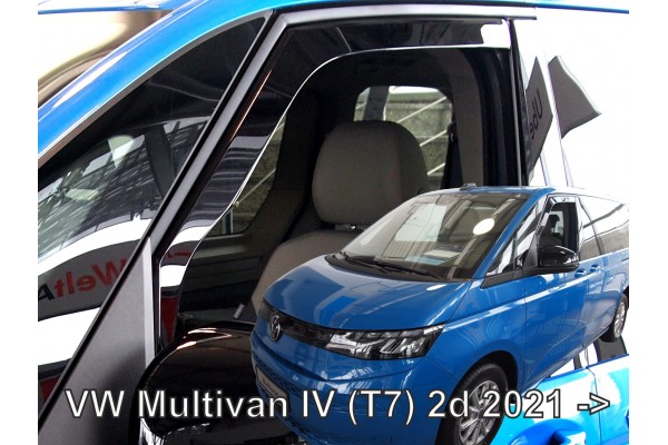 Vw Multivan T7 2D 2021+ Ζευγαρι Ανεμοθραυστες Απο Ευκαμπτο Φιμε Πλαστικο Heko - 2 ΤΕΜ.