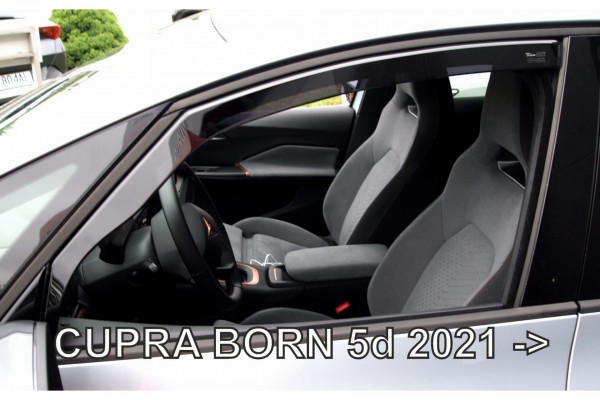 Cupra Born 5D 2021+ΣΕΤ Ανεμοθραυστες Αυτοκινητου Απο Ευκαμπτο Φιμε Πλαστικο Heko - 4 ΤΕΜ.