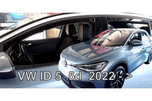 Vw ID.5 5D 2022+ΣΕΤ Ανεμοθραυστες Αυτοκινητου Απο Ευκαμπτο Φιμε Πλαστικο Heko - 4 ΤΕΜ.